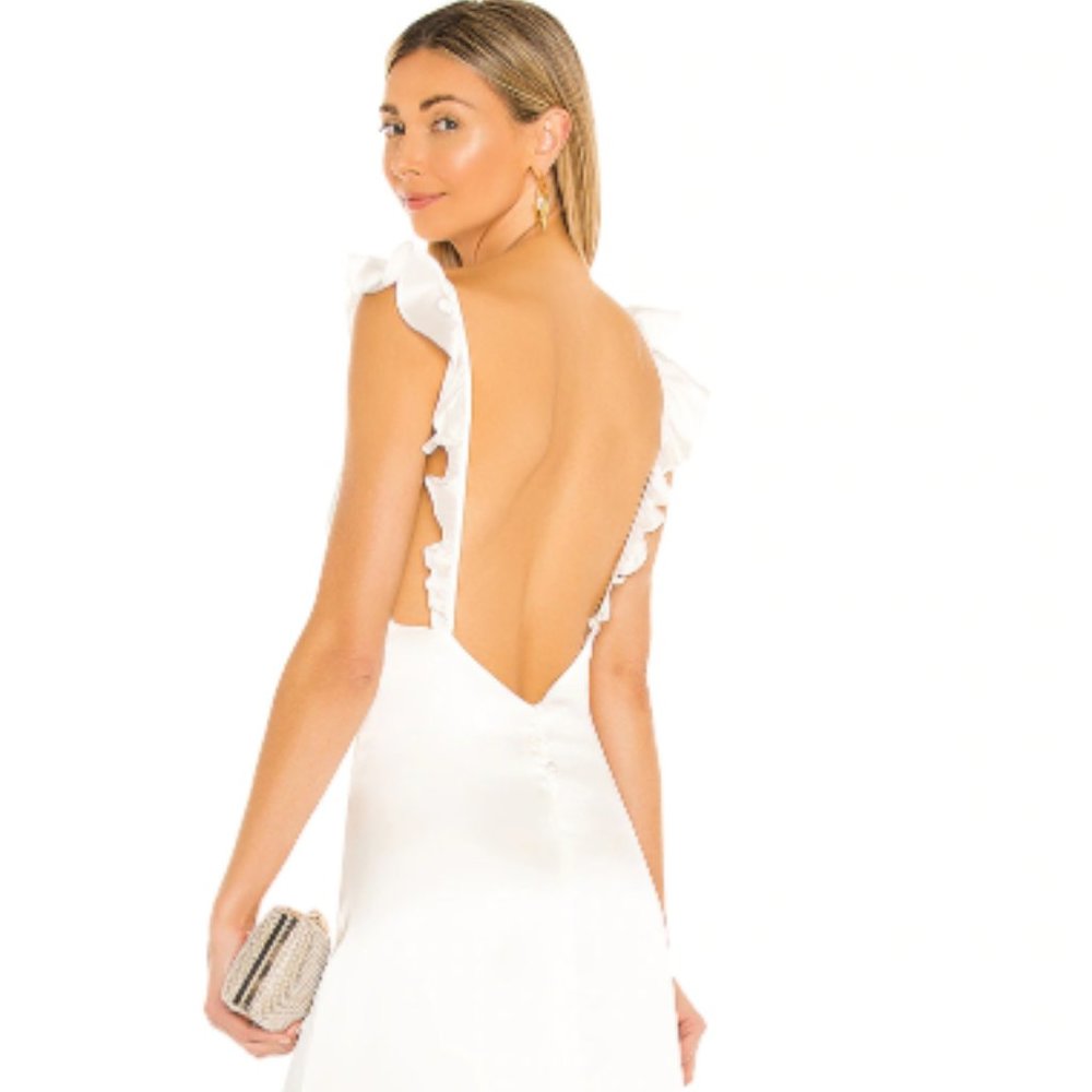 Cami NYC Jen Dress White Slip